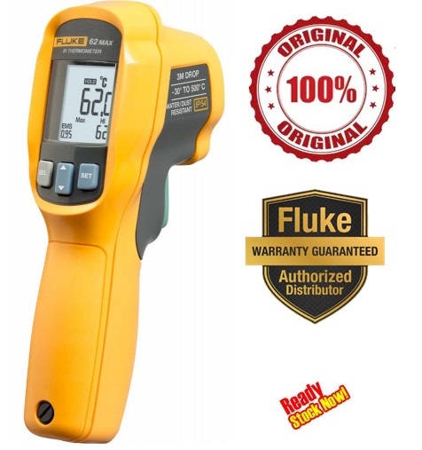 Fluke 62 Max Infrared Thermometer - Click Image to Close